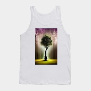 Acoustic Guitar Tree Of Life Guitar Player Nature Guitarist Tank Top